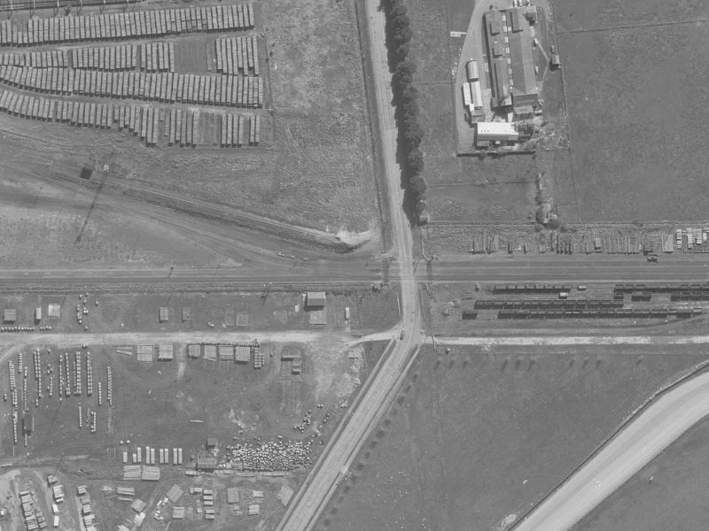 125 Matipo Street from the air, 1960-1964