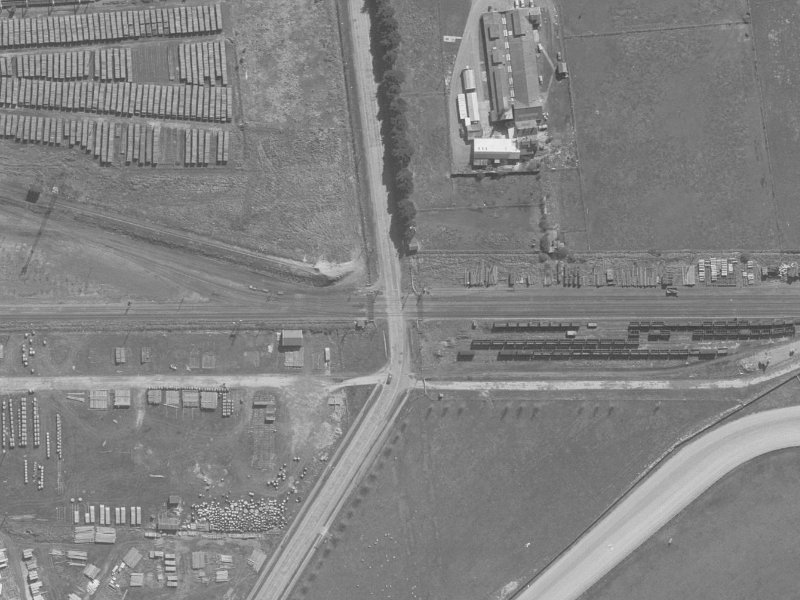 132 Wrights Road from the air, 1960-1964