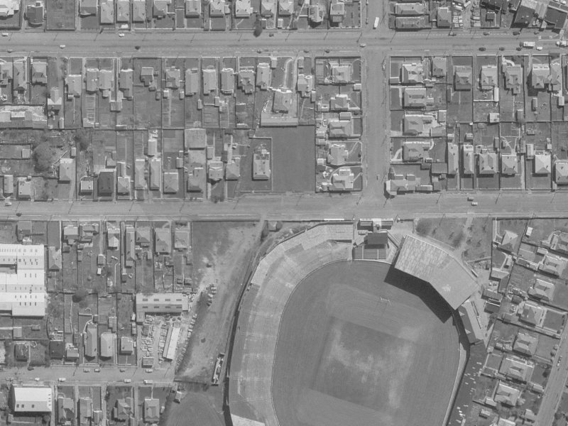 36 Stevens Street from the air, 1960-1964