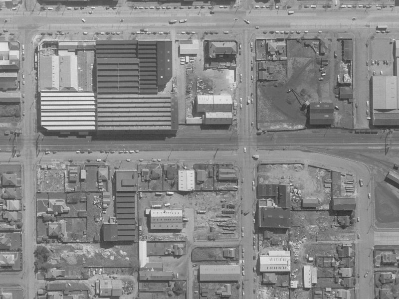 199 Hazeldean Road from the air, 1960-1964