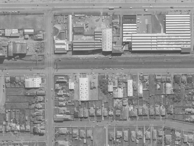 114 Hazeldean Road from the air, 1960-1964