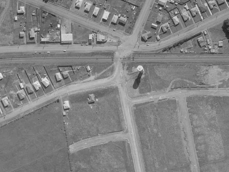 134 Foremans Road from the air, 1960-1964