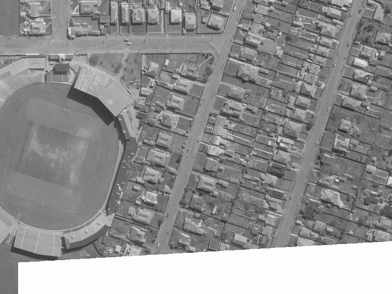 436A Wilsons Road North from the air, 1960-1964