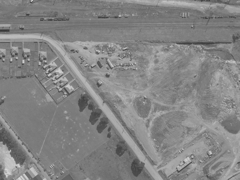 48-52 Hayton Road from the air, 1960-1964