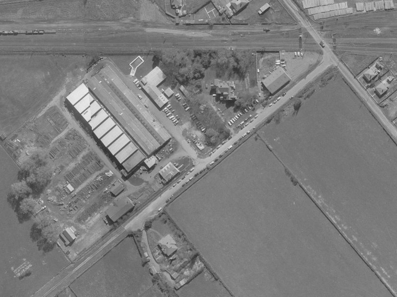 35E Lunns Road from the air, 1960-1964