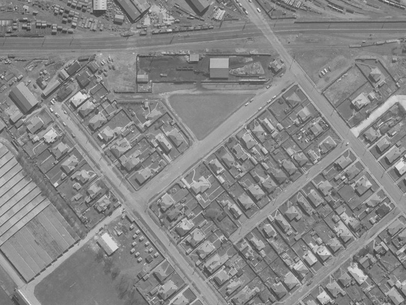 15 Leamington Street from the air, 1960-1964