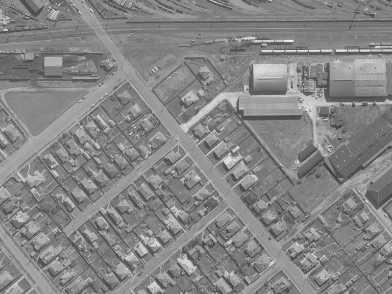 36 Clarence St South from the air, 1960-1964