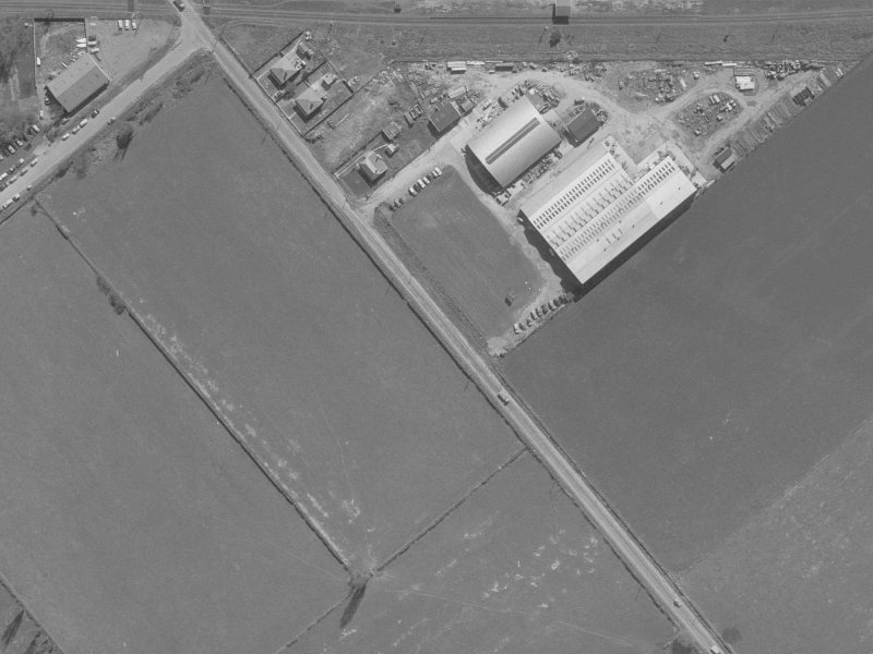 243 Annex Road from the air, 1960-1964