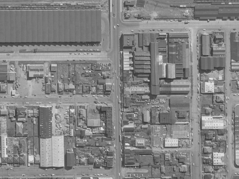 482 Colombo Street from the air, 1960-1964