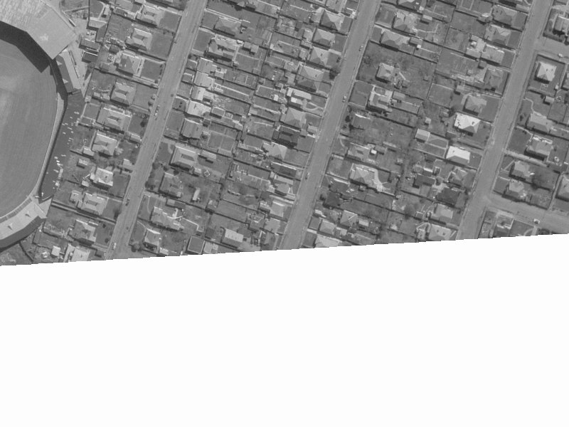 65 Barbour Street from the air, 1960-1964