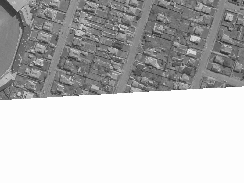 64 Barbour Street from the air, 1960-1964