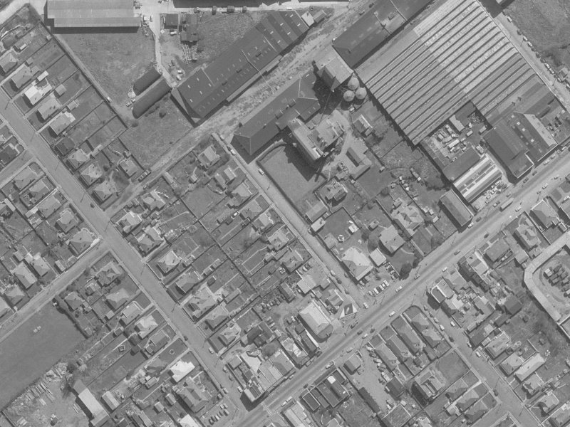 Wise Street from the air, 1960-1964