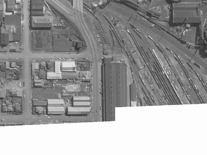 228 Waltham Road from the air, 1960-1964