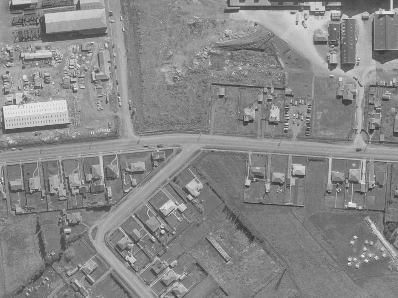 1 Neill Street from the air, 1960-1964