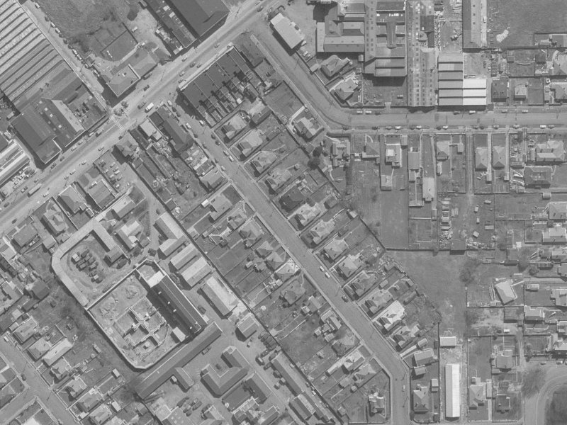 21A Dickens Street from the air, 1960-1964