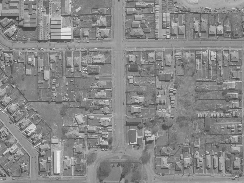 18 Grove Road from the air, 1960-1964