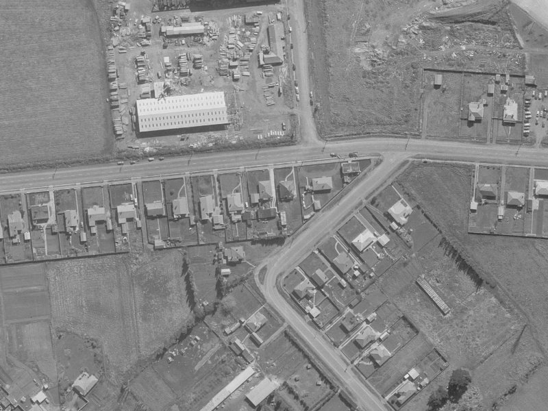 Main S Road from the air, 1960-1964