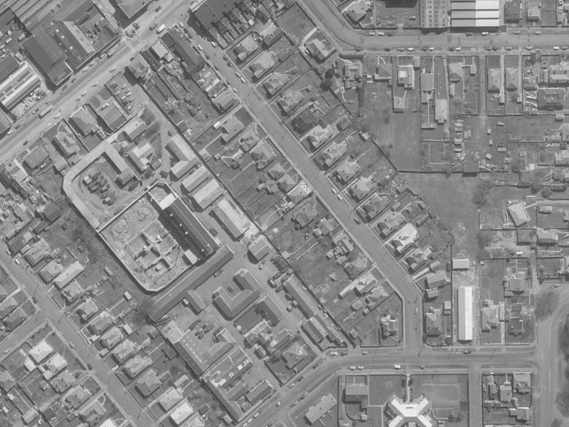 32 Dickens Street from the air, 1960-1964