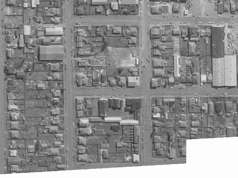 7 Battersea Street from the air, 1960-1964