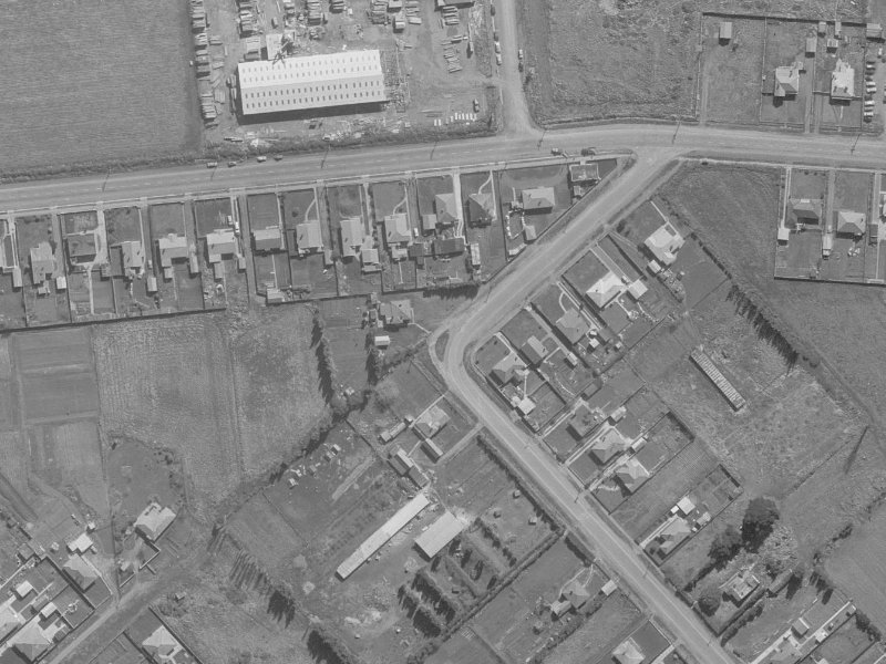 6A Neill Street from the air, 1960-1964