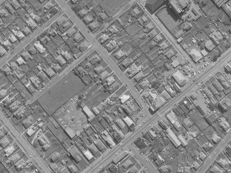 9 Clarence Street South from the air, 1960-1964