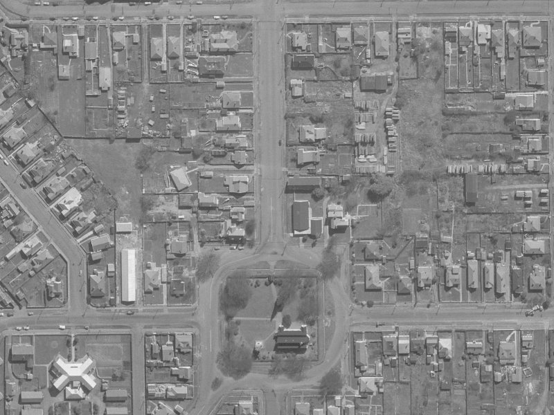 2 Grove Road from the air, 1960-1964