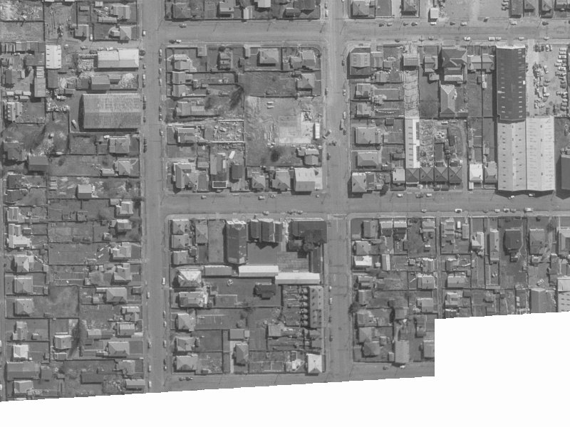 89 Durham Street South from the air, 1960-1964