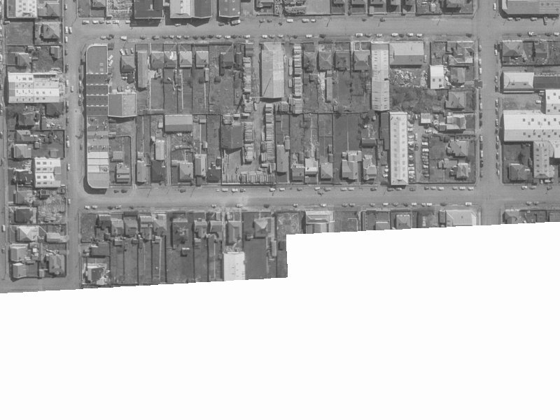 30 Kingsley Street from the air, 1960-1964