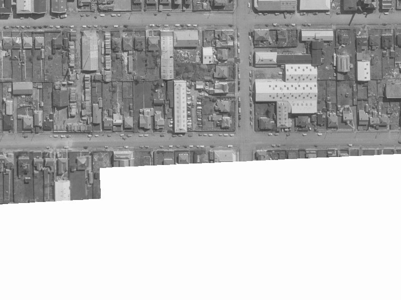 48 Kingsley Street from the air, 1960-1964