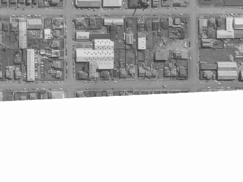 73 Kingsley Street from the air, 1960-1964