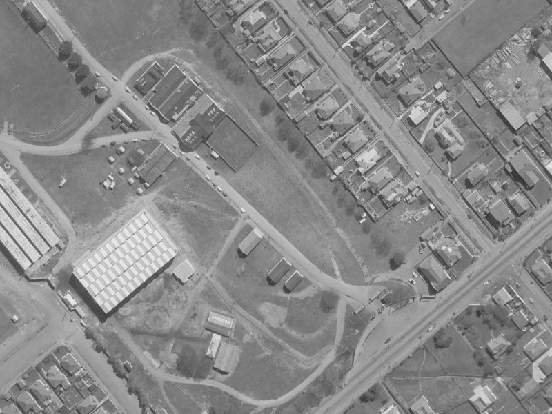28 Parade Court from the air, 1960-1964