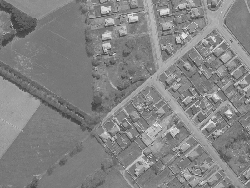 10A Halls Place from the air, 1960-1964