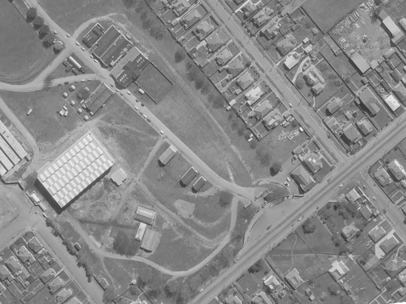 20 Parade Court from the air, 1960-1964
