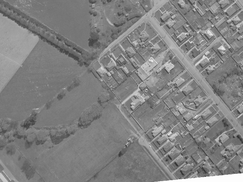 6 Halls Place from the air, 1960-1964