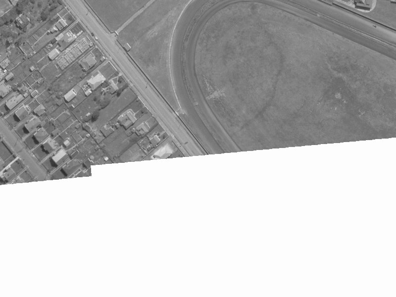 57 Wrights Road from the air, 1960-1964