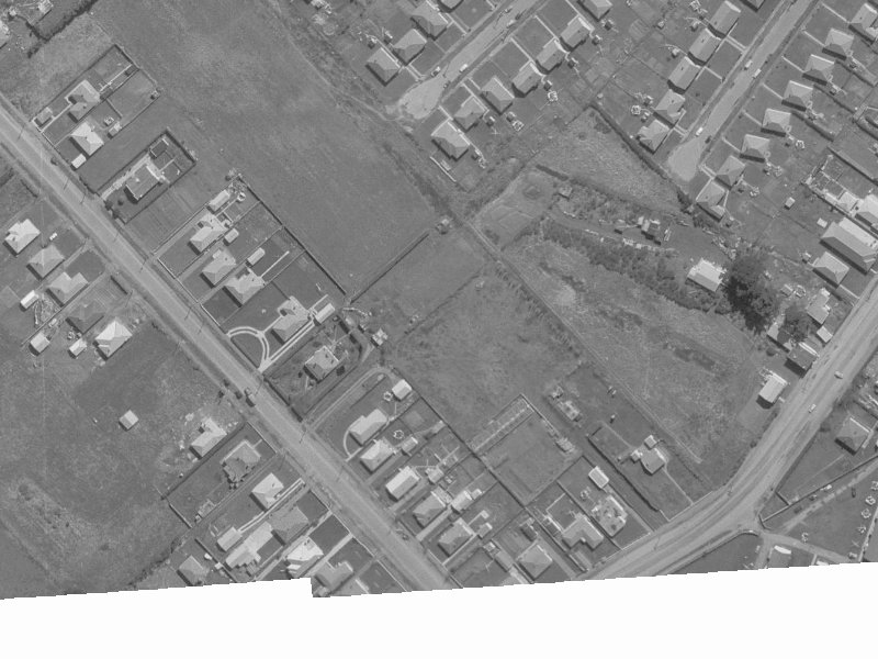39 De Havilland Street from the air, 1960-1964
