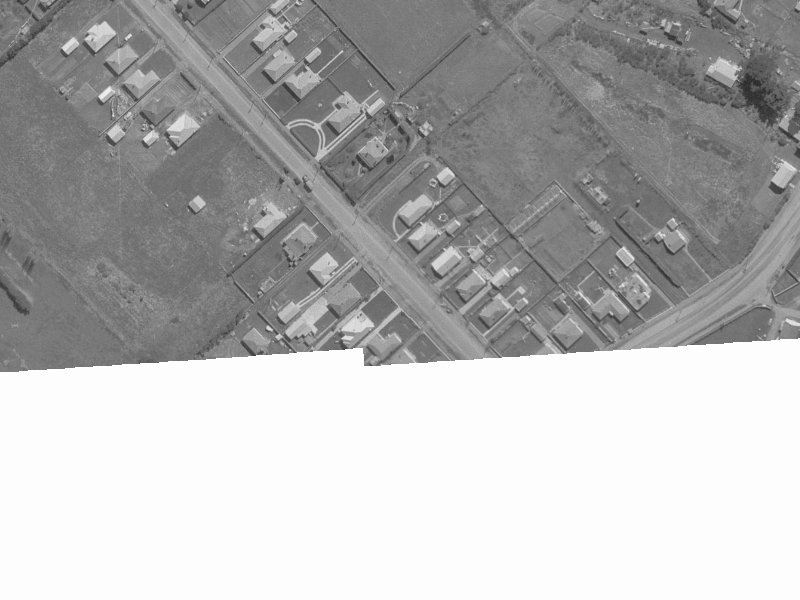 100 Neill Street from the air, 1960-1964