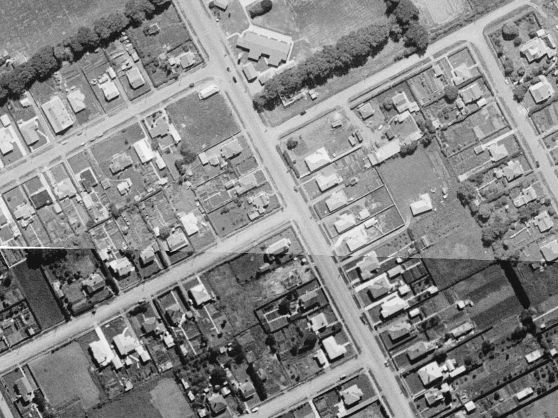 19 Kirk Road from the air, 1960-1964
