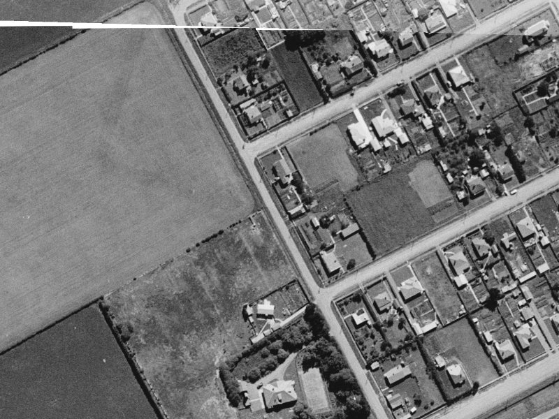 14 Bailey Street from the air, 1960-1964