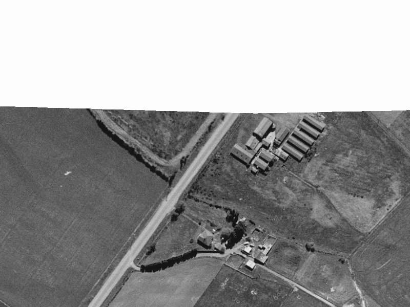 163 Shands Road from the air, 1960-1964