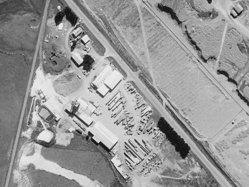 595 Halswell Junction Road from the air, 1960-1964