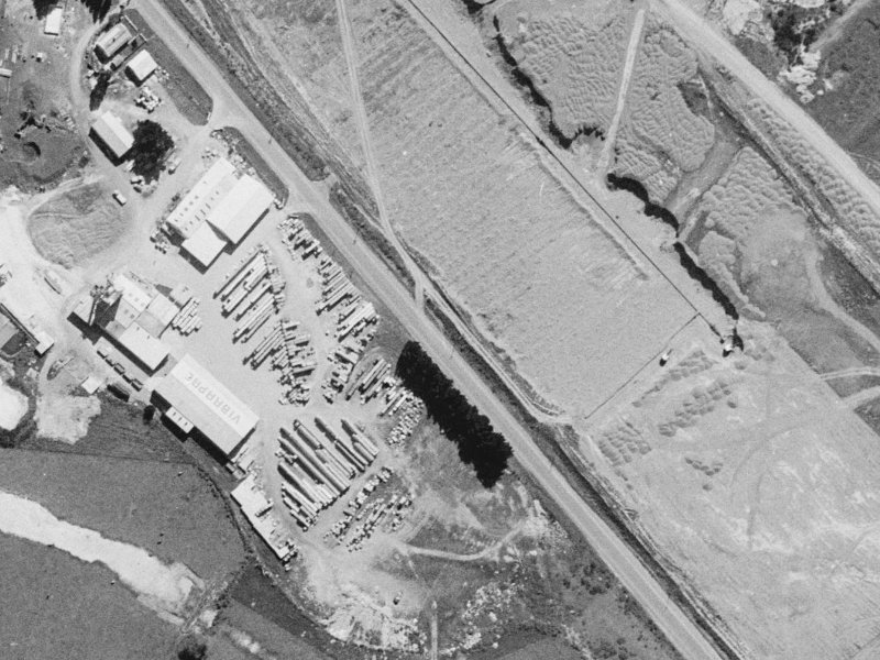 600 Halswell Jct Road from the air, 1960-1964