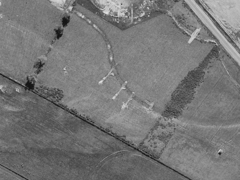 Columbia Avenue from the air, 1960-1964