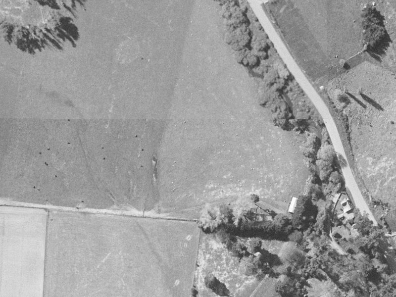 Old Tai Tapu Road from the air, 1960-1964