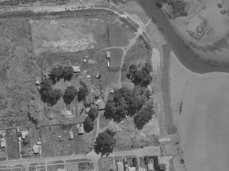 8 Blue Lagoon Drive from the air, 1970-1974