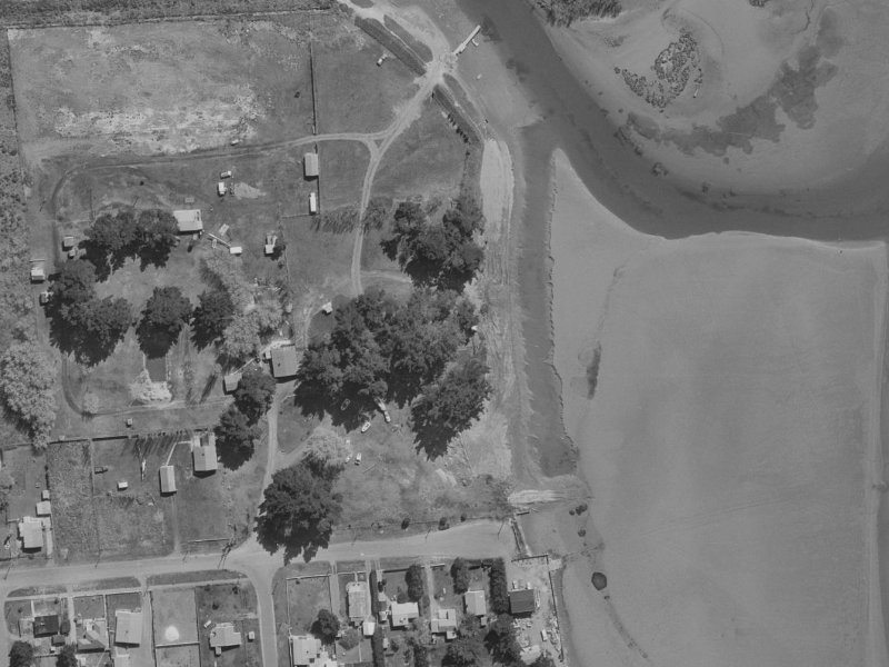 6 Blue Lagoon Drive from the air, 1970-1974