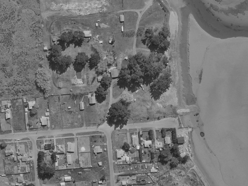 3 Blue Lagoon Drive from the air, 1970-1974