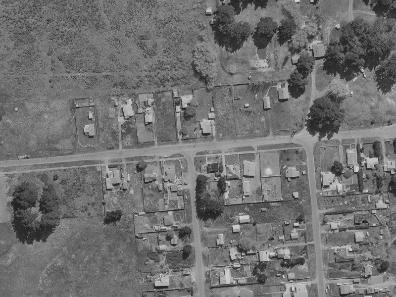 74 Harbour Road from the air, 1970-1974