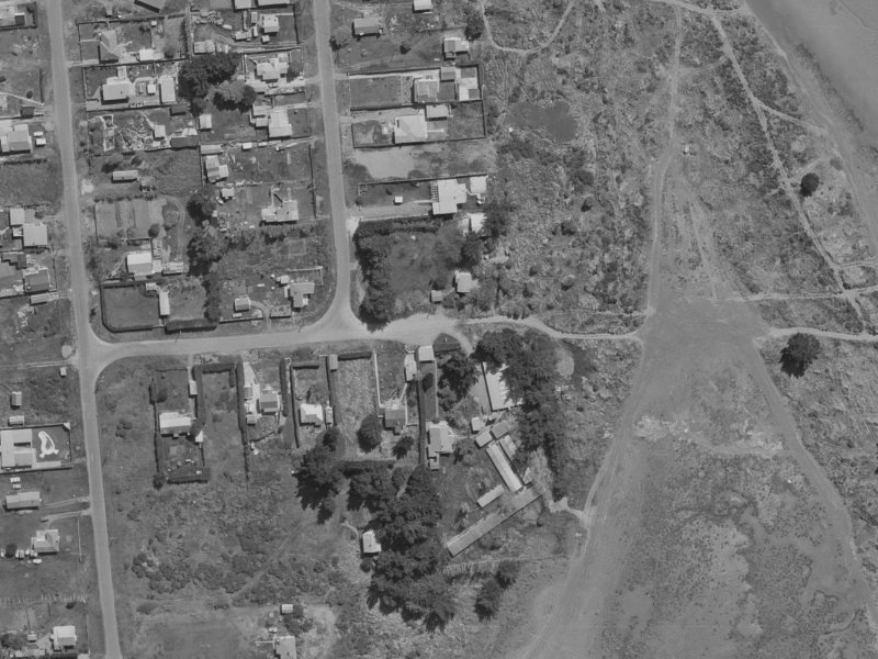 16 Chalford Street from the air, 1970-1974