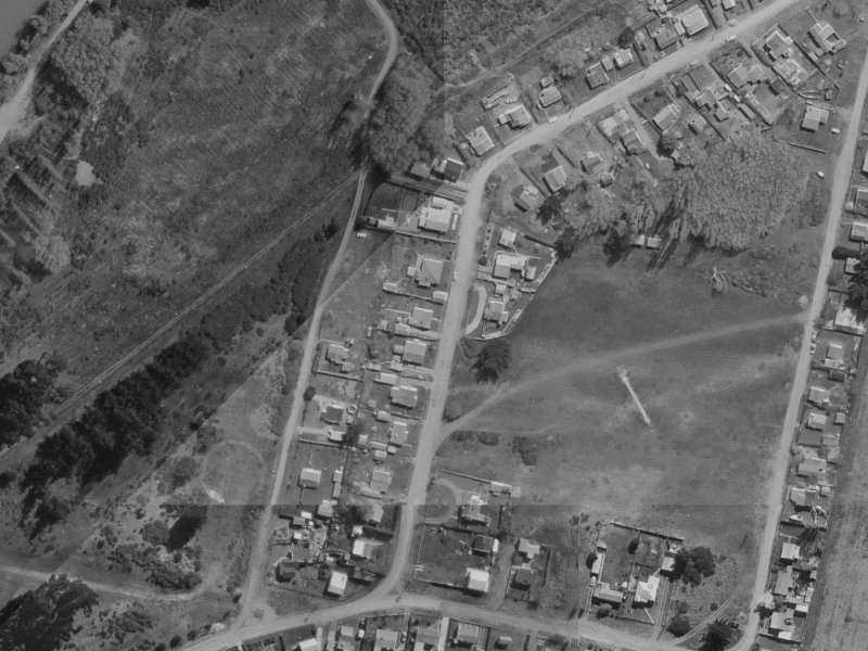 Riverlea Estate Drive from the air, 1970-1974